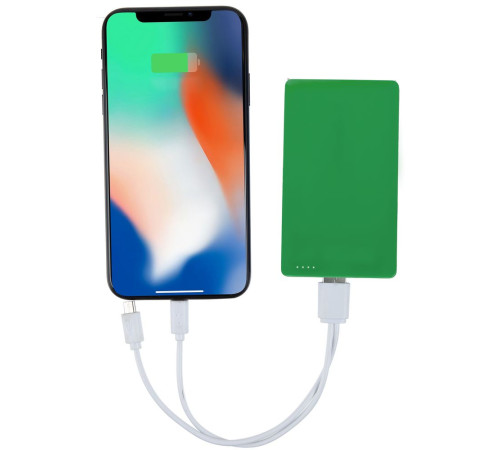 Внешний аккумулятор Easy Trick, 4000 мАч, зеленый