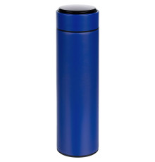 Смарт-бутылка с заменяемой батарейкой Long Therm, синяя