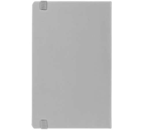 Блокнот Shall, в линейку, серый