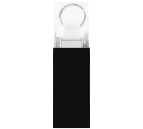 Брелок Stropp с тканевой вставкой, белый