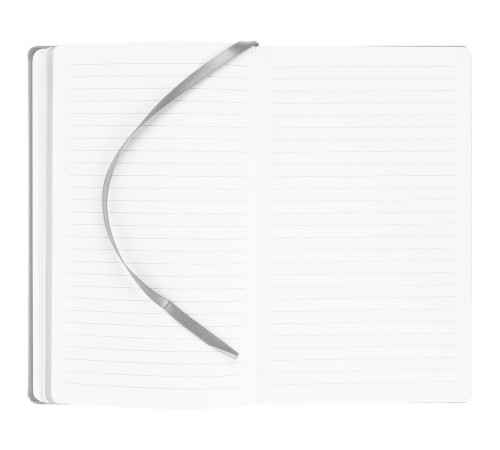 Блокнот Shall, в линейку, серый