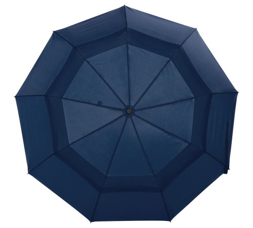 Складной зонт Dome Double с двойным куполом, темно-синий, ver.2