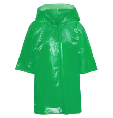 Дождевик-плащ детский BrightWay Kids, зеленый