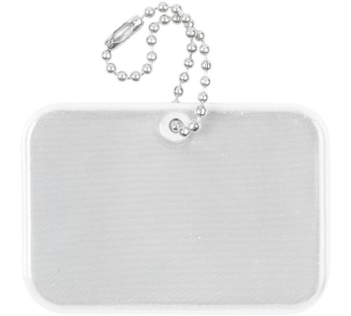 Светоотражатель Spare Care, прямоугольник, серебристый