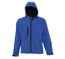 Куртка мужская с капюшоном Replay Men 340, ярко-синяя