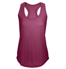 Майка женская Moka 110, темно-розовая (малиновая)